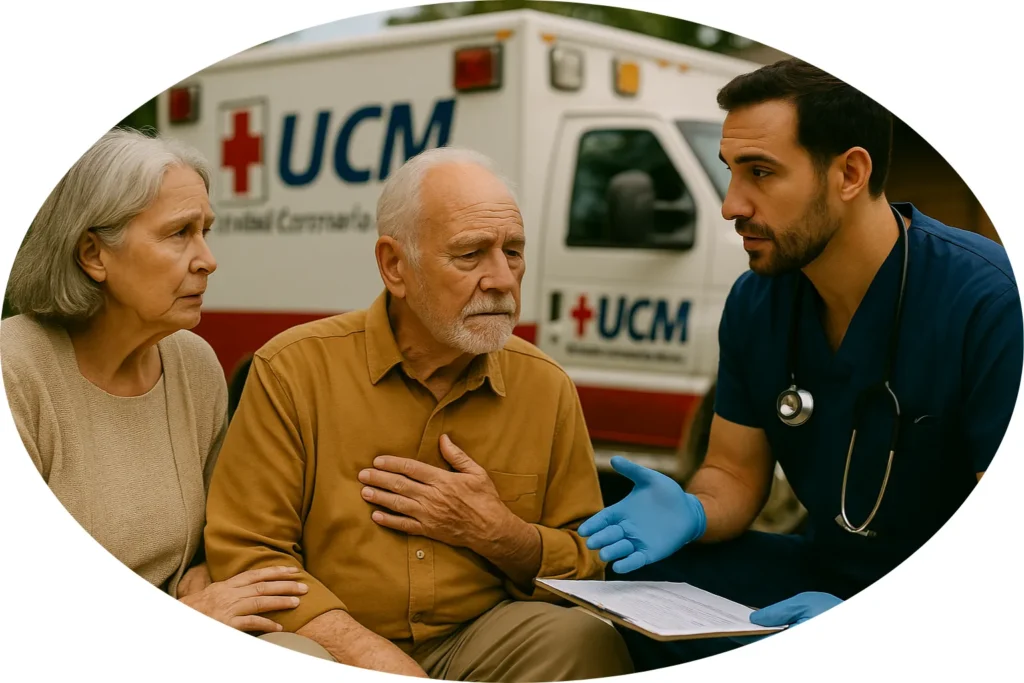 unidad coronaria movil senior